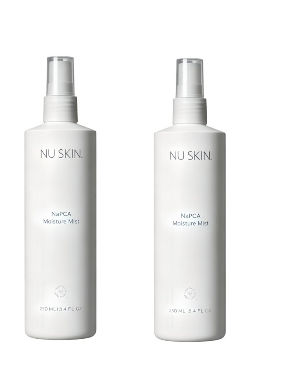 2 bottles of Nu Skin NuSkin NaPCA moisture mist + 1 SUNRIGHT INSTA GLOW 10 POUCH